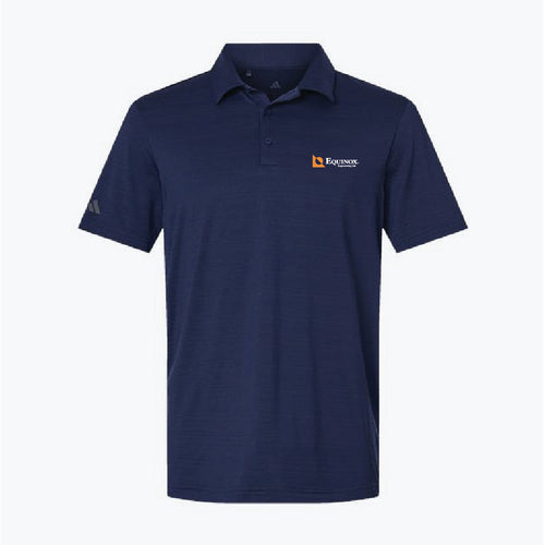 Adidas Men's Textured Stripe Polo