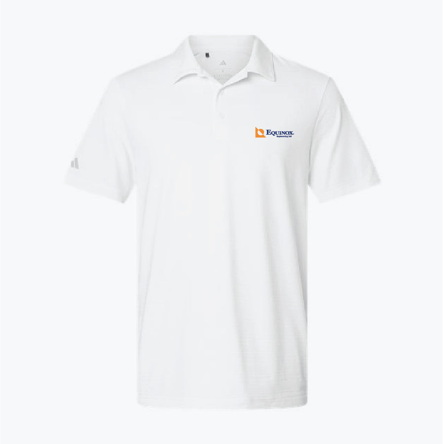 Adidas Men's Textured Stripe Polo