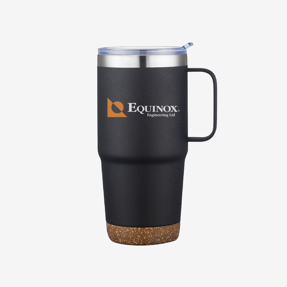 Akira Travel Mug with Cork Bottom – 24oz