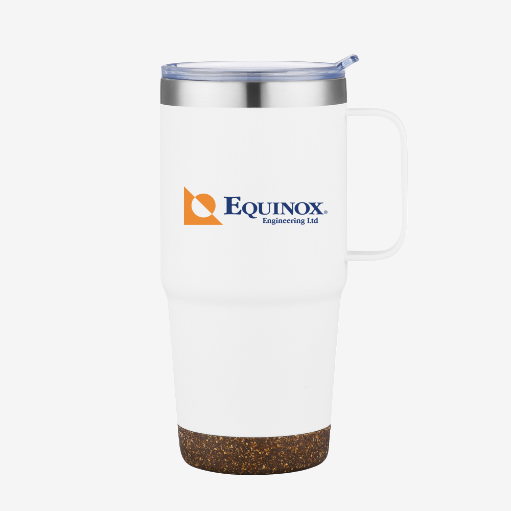 Akira Travel Mug with Cork Bottom – 24oz