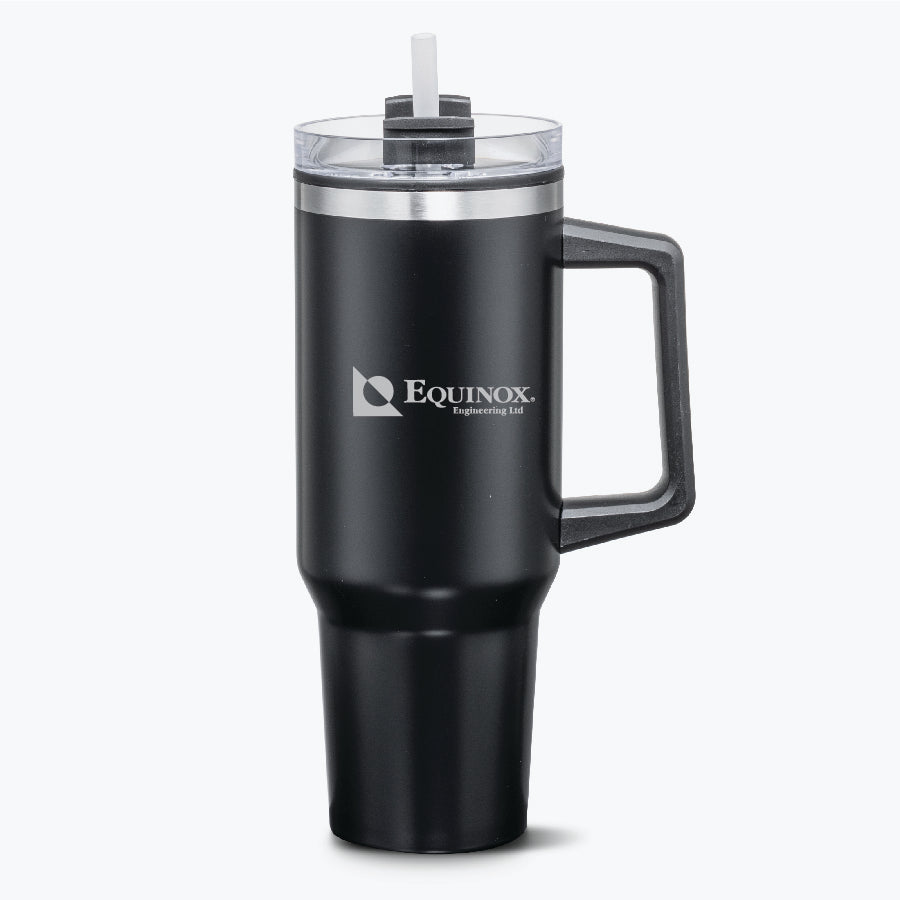 Benidorm Handle Travel Mug with Straw – 40oz
