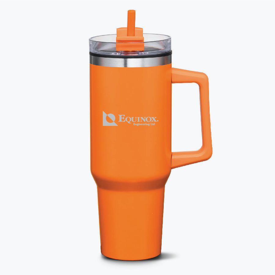 Benidorm Handle Travel Mug with Straw – 40oz