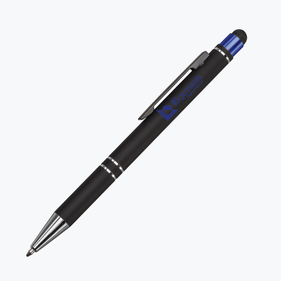 Scroll Metal Ballpoint Pen & Stylus