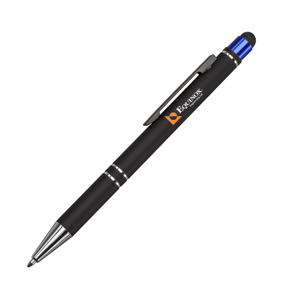 Scroll Metal Ballpoint Pen & Stylus