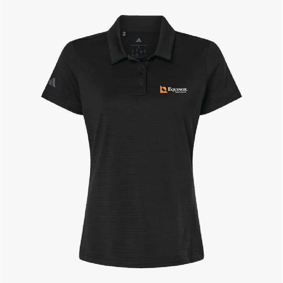 Adidas Women's Textured Stripe Polo