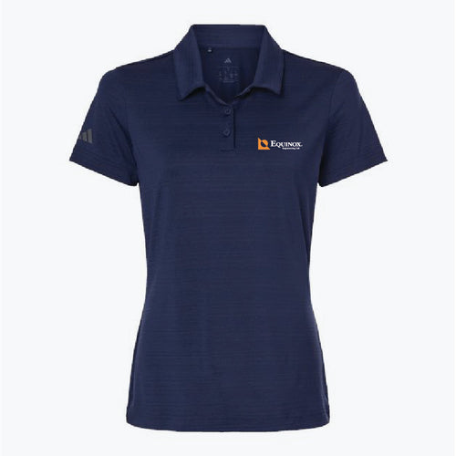 Adidas Women's Textured Stripe Polo
