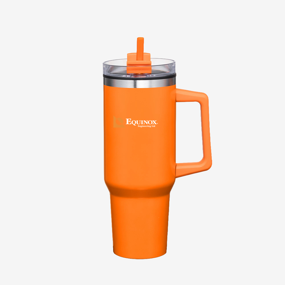 Benidorm Handle Travel Mug with Straw – 40oz